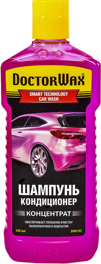 Концентрат автошампуня DoctorWax Smart Technology Car Wash с воском