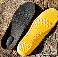 Стельки спортивные амортизирующая пятка 40-46р для кроссовок. Обрезные стельки мужские для обуви
