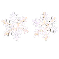 Декоративна Сніжинка з фоамірану 5см, 1шт.