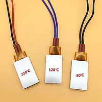 Нагрівальний елемент DC/AC12-220 нагрівач 80-220 °C. Термоелемент.  нагрівач нагрівальна пластина плита