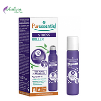 Puressentiel Stress Roller с 12 эфирными маслами успокаивающее восстанавливающее и расслабляющее 5 мл