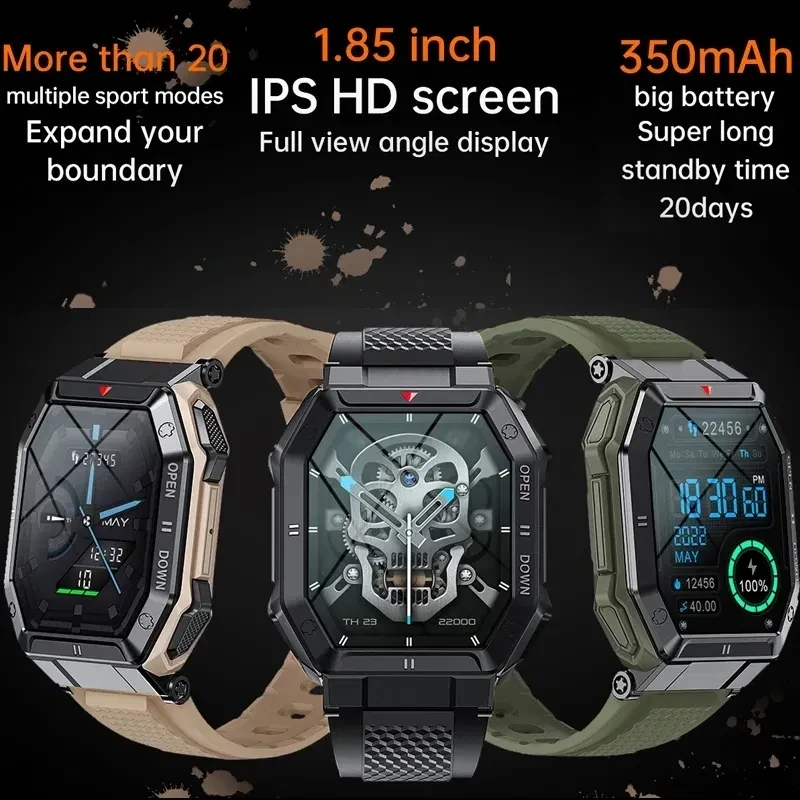 Смарт-годинник CanMixs K55. Smart watch, розумний годинник. Android, iOS.Дання