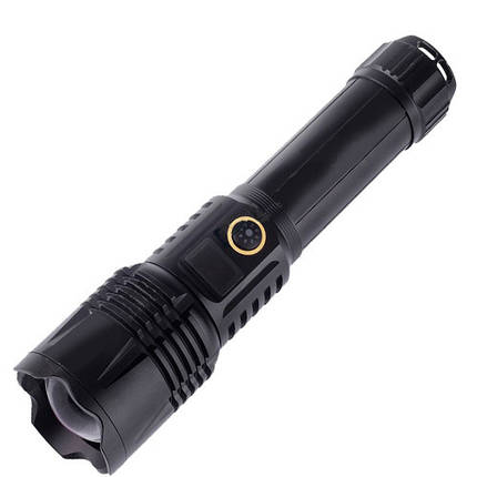 Ліхтар PLD-501 WHITE LASER LED PM10-TG, 1х26650, power bank, Waterproof, 1х18650/1х26650, power bank, ЗУ Type-C, zoom, фото 1