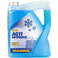 Mannol AG11 Longterm G11 синий -40 °C, 5 л (MN4011-5) готовый антифриз