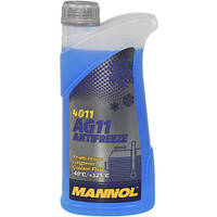 Mannol AG11 Longterm G11 синий -40 °C, 1 л (MN4011-1) готовый антифриз