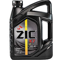 ZIC X7 LS 10W-40 4 л, (162652) моторное масло