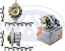 Генератор ВАЗ 2108-099, 21043, 21045, 21053, 2107, 21074, 1111 і мод. 14 В 74 А, аналог КЗАТЕ з 04. 2007 г.в