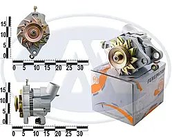 Генератор ВАЗ 21213, 2131, 2120, 14 В 60 А, аналог КЗАТЕ