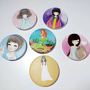 Дзеркало дитяче косметичне, фото 1