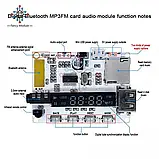 Bluetooth mp3, декодер, модуль FM-приймач, AUX, USB, flesh micro SD, фото 2