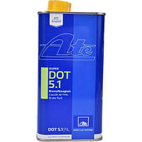 ATE Super DOT 5.1 DOT 5.1, 1 л тормозная жидкость металлическая тара