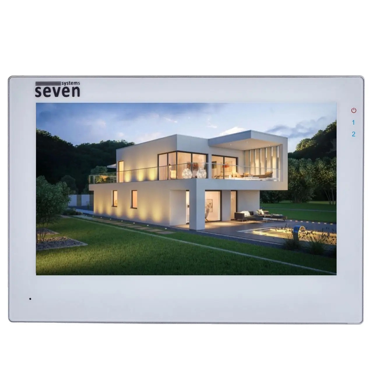 IP-відеодомофон 7 дюймів з Wi-Fi SEVEN DP-7577FHDW — IPS White