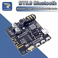 Bluetooth 5,0 MP3 декодер. аудио приемник. AUX. Микрофон.DC 3,7-5V.PRO