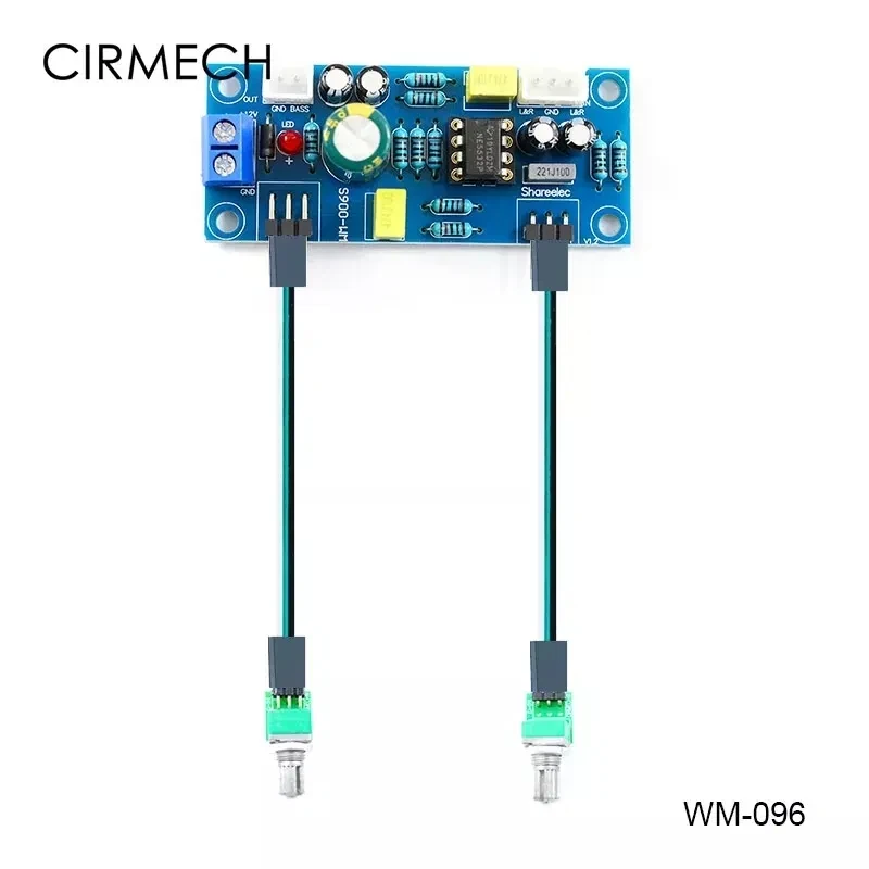 Попередній підсилювач для сабвуфера. Низькочастотний фільтр. WM-096, фото 1