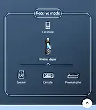 USB-адаптер Bluetooth 5,0 аудіоприймач передавач AUX 3,5 мм. Стерео, фото 7
