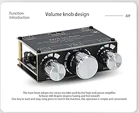 XY-BDT bluetooth 5,1 аудио Приемник декодер 2-х канал. Темброблок, AUX