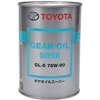 Toyota Gear Oil Super(Азия) GL-5 75W-90, 1 л (0450000180) трансмиссионное масло