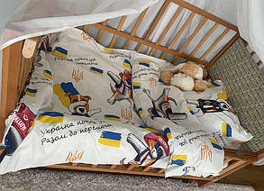 Дитяча постільна білизна в ліжечко — Пес Патрон