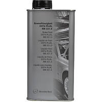 Mercedes-Benz Brake Fluid DOT 4 +, 1 л тормозная жидкость металлическая тара