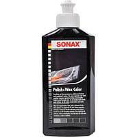 Sonax Polish & Wax Color NanoPro черный, 250 мл (296141) цветной полироль для кузова