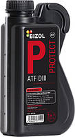 Bizol Protect ATF DIII, 1 л (b87110) минеральное трансмиссионное масло