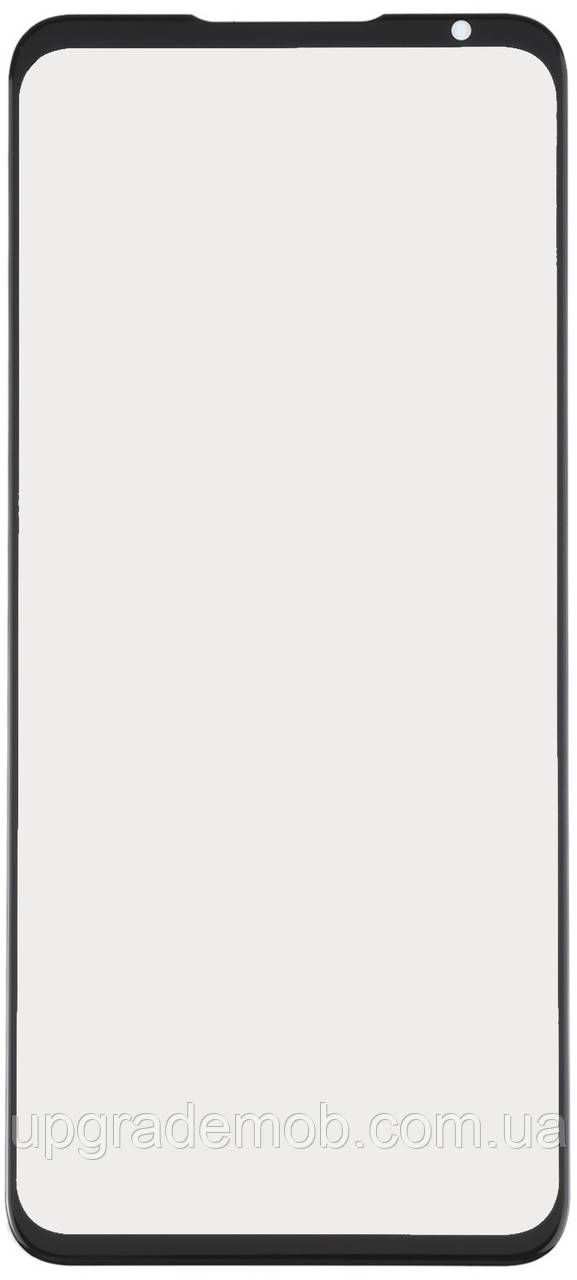 Скло дисплея ZTE Nubia Red Magic 6/6 Pro/6s Pro чорне з OCA-плівкою оригінал з олеофобним покриттям