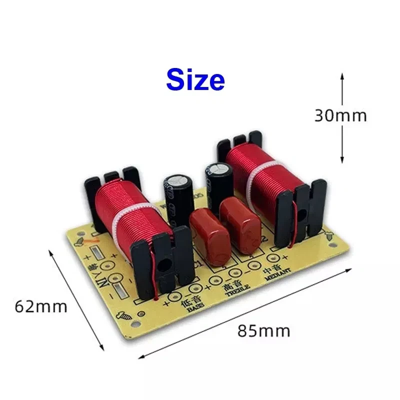Кросовер 3-смуговий. Фільтр частотний, 150 W. Акустичний. Аудіо, фото 1