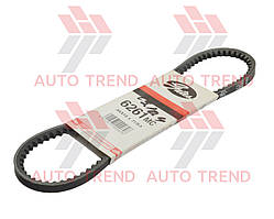Ремінь генератора ВАЗ 2108-099 зубчастий (10,7 х 8 - 715)