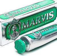 Зубная паста Marvis Classic Strong Mint 85мл. с ксилитолом антибактериальная противовоспалительная