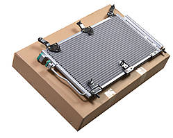 Радіатор кондиціонера з ресивером ВАЗ 1117-18, 1119 ( 2004-2013 р.в.), А/С Panasonic (алюм-паяний)