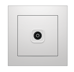 Розетка телевізійна серія "ІДЕАЛ" ТМ"MARSHEL"