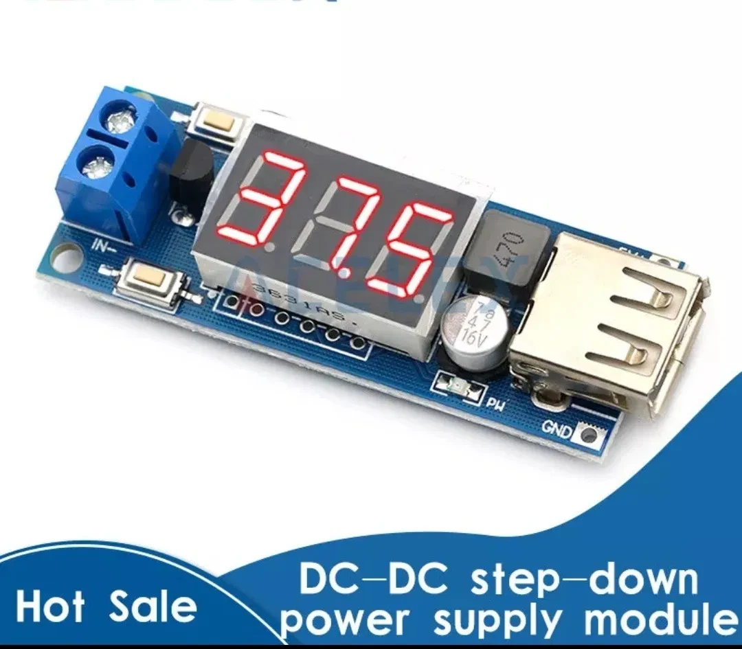 ДС-ДС перетворювач, DC-DC, модуль живлення. Знижувальний, підвищуючий., фото 1
