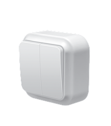 Вимикач двухкл. серія "МАГЛЕВ" ТМ"MARSHEL"