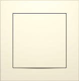 Вимикач одноклавішний серія "IDEAL BEIGE" ТМ"MARSHEL"