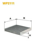 WP2111 WIX FILTERS Фильтр, воздух во внутренном пространстве