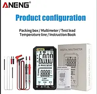 Мультиметр Aneng 620A, smart, ударостійкий. Автоматичний вимірювач