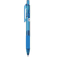 Ручка шариковая Deli Xtream EQ21-BL синяя паста, линия письма 0,7, автоматическая, резиновый грипп