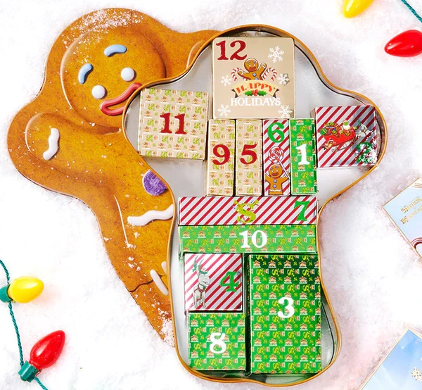 Makeup Revolution X Shrek Gingy 12 Days Advent Calendar makeup-revolution-x-shrek-gingy-12-days-advent-calendar