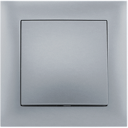 Вимикач одноклавішний серія "IDEAL SILVER" ТМ"MARSHEL"