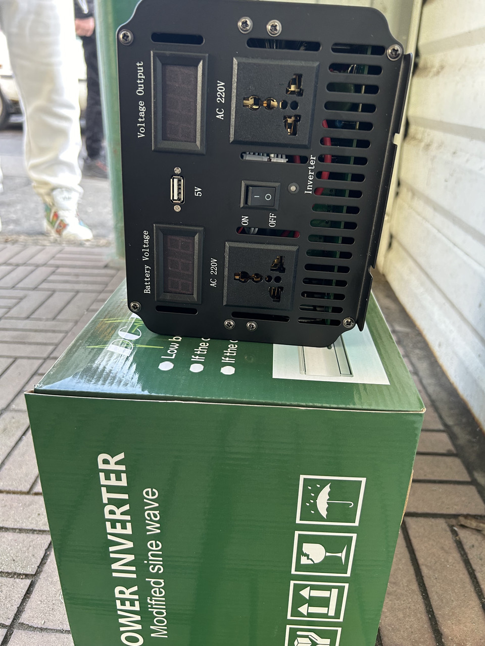 Преобразователь напряжения автоинвертор с автоматикой Power Inverter Wimpex 9000W 12v220v - фото 2 - id-p1933058132