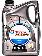 Total Quartz 7000 Diesel 10W-40, 5 л (204108) моторное масло