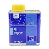 ATE Brake Fluid SL DOT-4, 0,5 л (03.99015831.2) тормозная жидкость