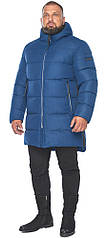 Чоловіча зимова куртка кежуал колір електрик модель 57055