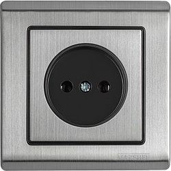 Розетка одномісна серія "GRAND" ТМ "MARSHEL"