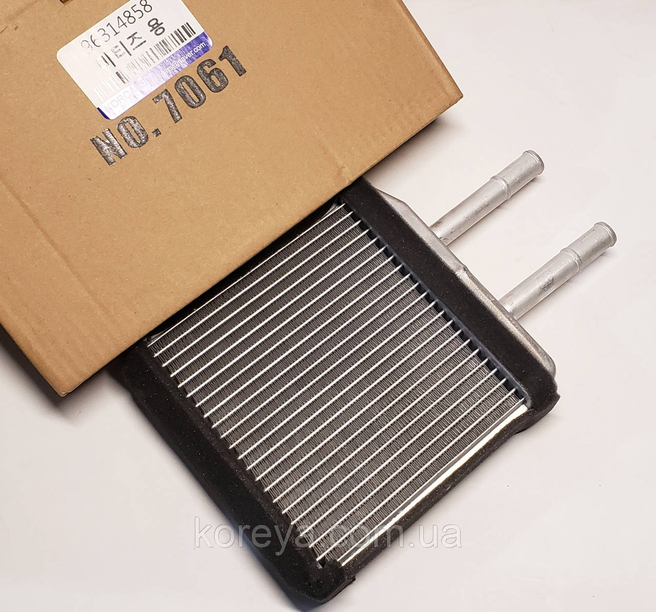 Радіатор печії Матіз 0.8-1.0 DCC Корея, фото 1