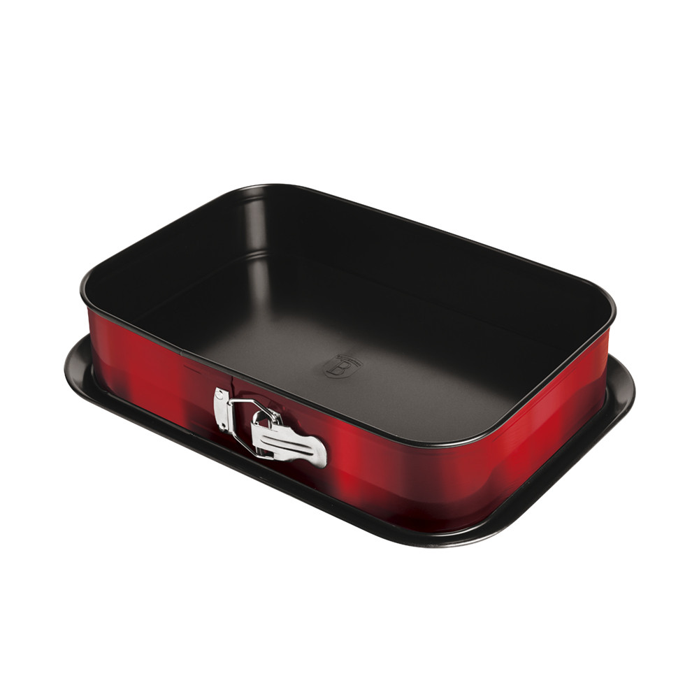 Форма для випічки прямокутна роз'ємна Berlinger Haus Metallic Red Line 39x27.5x8 см 1545BH