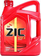 ZIC ATF 3, 4 л (162632) синтетическое трансмиссионное масло