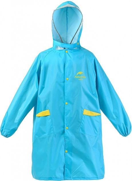 Тор! Накидка от дождя Naturehike Raincoat for boy XL NH16D001-M Blue D_809 - фото 2 - id-p2034391405