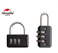 Тор! Мини-замок с кодом Naturehike Travel lock S-9D Naturehike NH20SJ001 black D_142