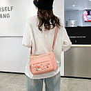 Сумка жіноча тканинна з вишивкою, фото 2